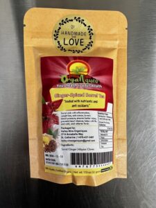 Ginger Spiced Sorrel Tea