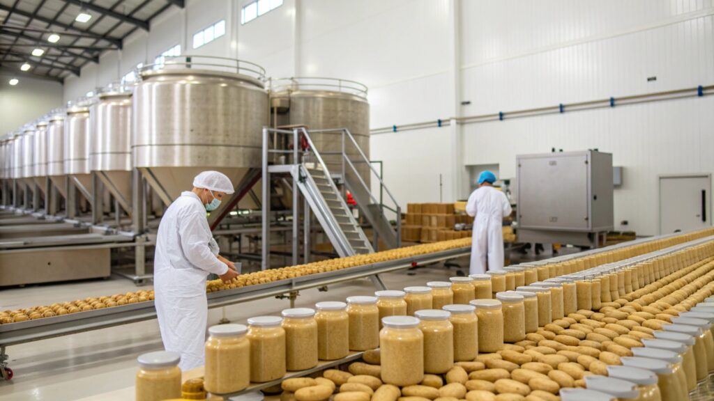 Peanut Butter Manufacturing Plant
