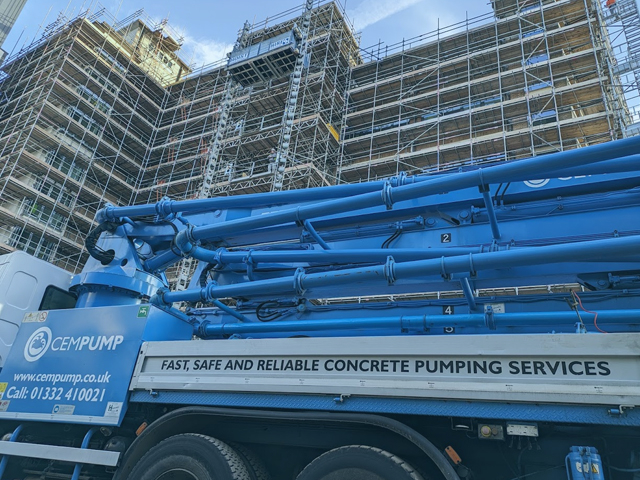 Commercial Concrete Pumping