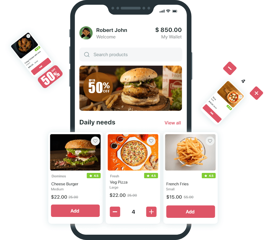 On Demand Food Delivery App Development Company in Surat