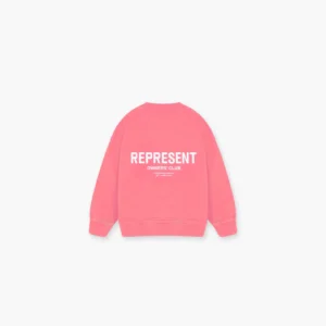 Represent Clothing-MINI-OWNERS-CLUB-BUBBLEGUM-PINK-SWEATSHIRT-back