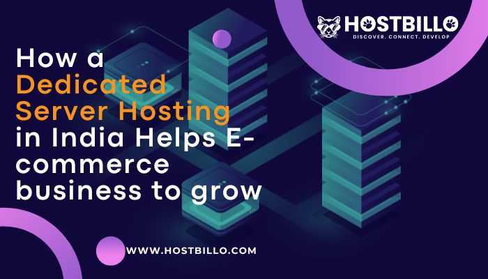 How a Dedicated Server Hosting in India Helps E-commerce business to grow