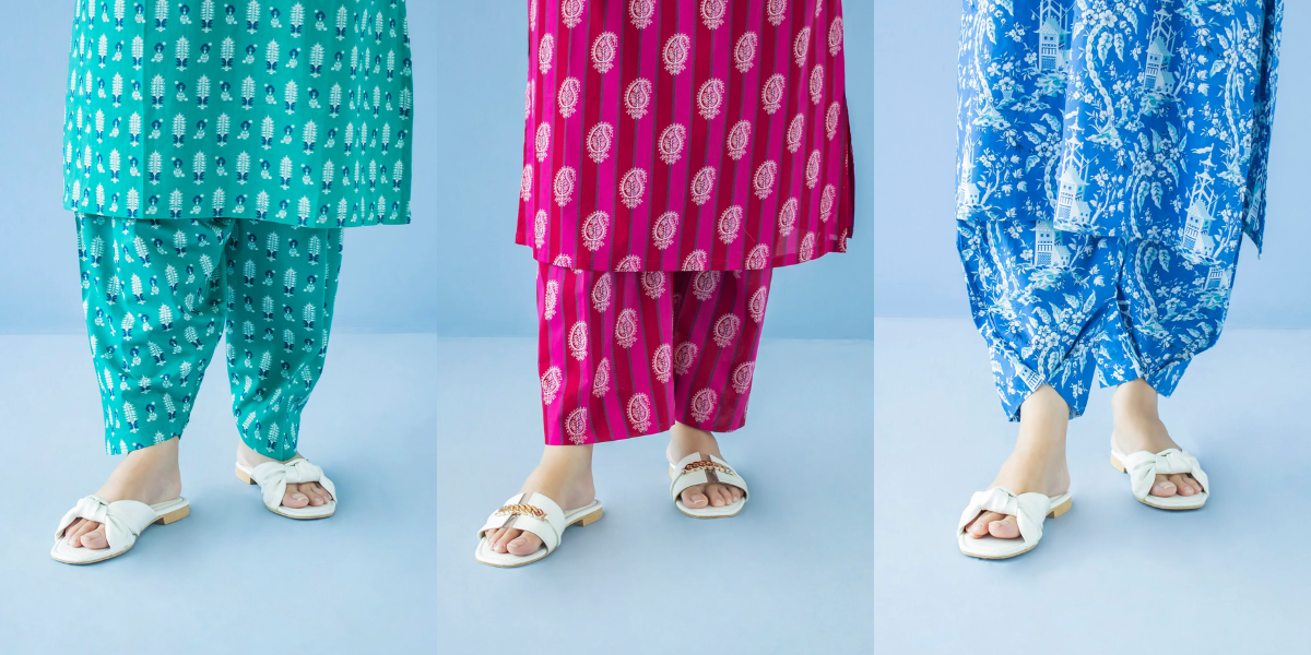 Pakistani trousers for ladies