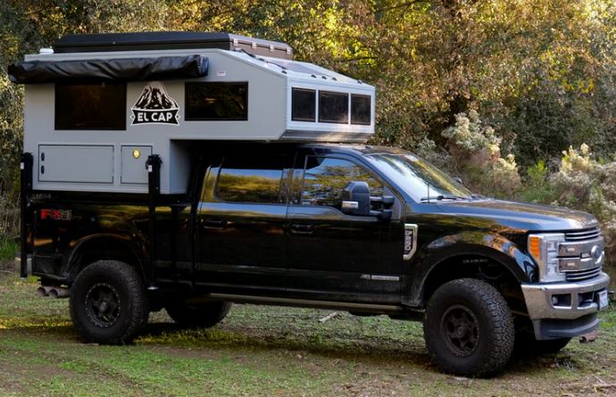 Medium Size Truck Camper for Adventure Travel