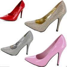 Drag queen high heel shoes