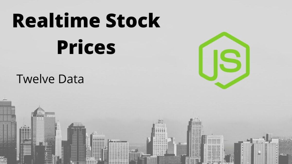 Real-Time Stock Data API Free