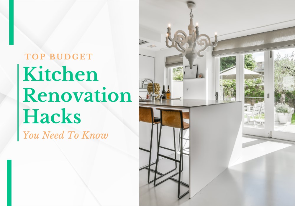 An image of a beautifully renovated kitchen showcasing a modern and functional design, highlighting affordable materials and smart layout choices for a budget kitchen renovation.