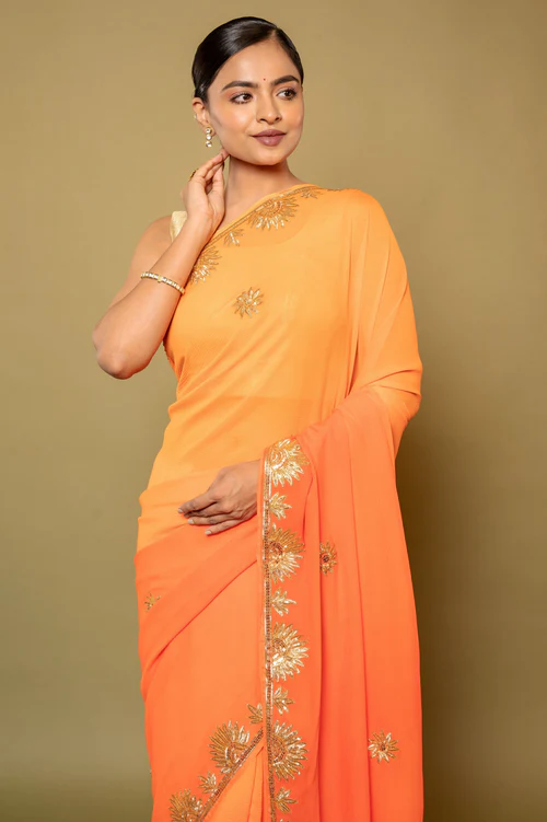 Pure Chiffon Saree