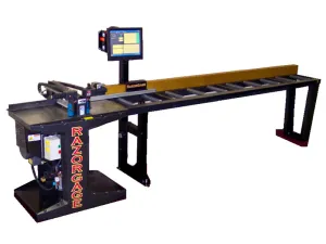 Digital miter saw measuring system