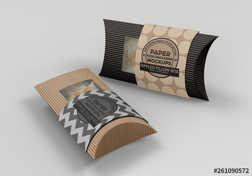 Custom Pillow Boxes with Logos