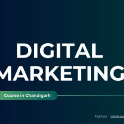 Join ThinkNEXT’s Advanced Digital Marketing Course in Chandigarh. Learn SEO, PPC, and Social Media from industry experts with 100% practical training and certification.