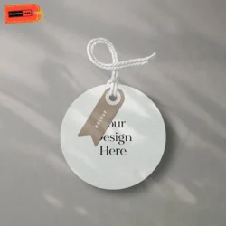 Custom Circle Hang Tags
