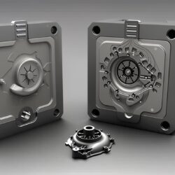 High-quality die casting tools used for precision metal manufacturing.