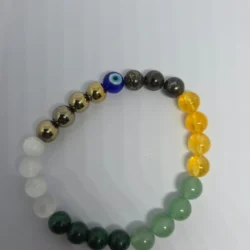 Crystal Evil Eye Bracelet