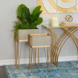 Metal Planter with Stand​