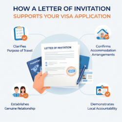 How a Letter of Invitation Supports Your Visa Application