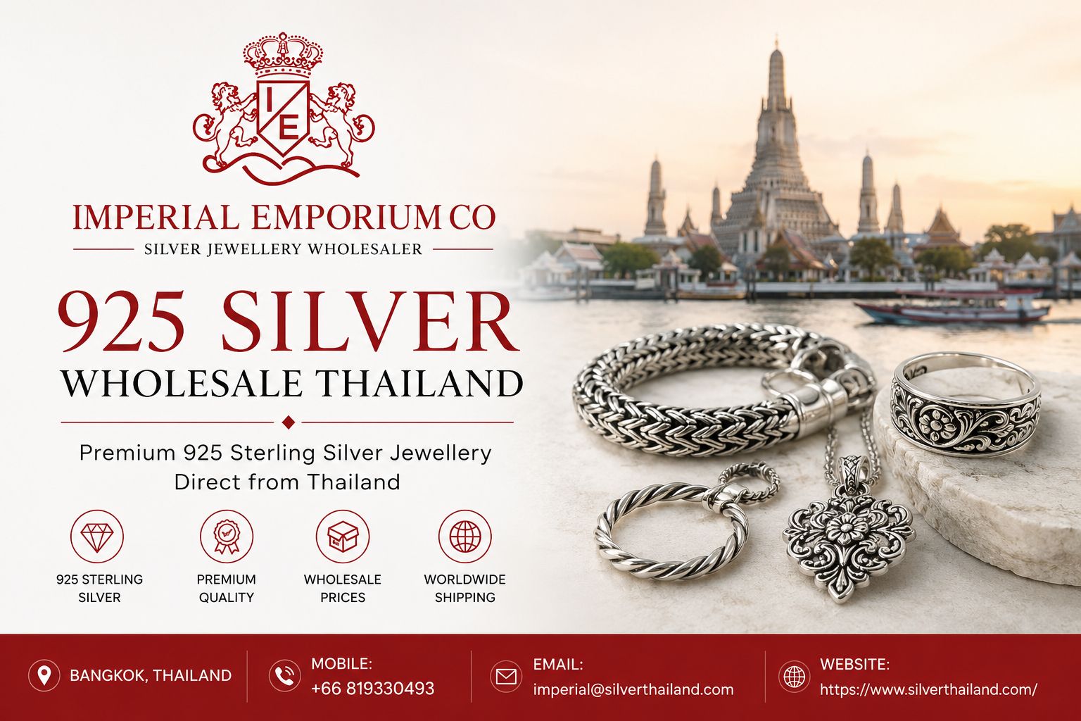 925 silver wholesale thailand