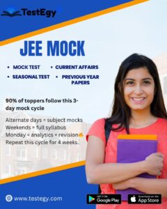 JEE Main Advanced Mock Test, Test Series for JEE Main Advanced Exam, JEE Main Advanced Mock Test, JEE Mock Test 2025, JEE Advanced Test Series, JEE Online Practice Test, JEE Preparation Platform, Free JEE Mock Test, JEE Main Advanced Exam