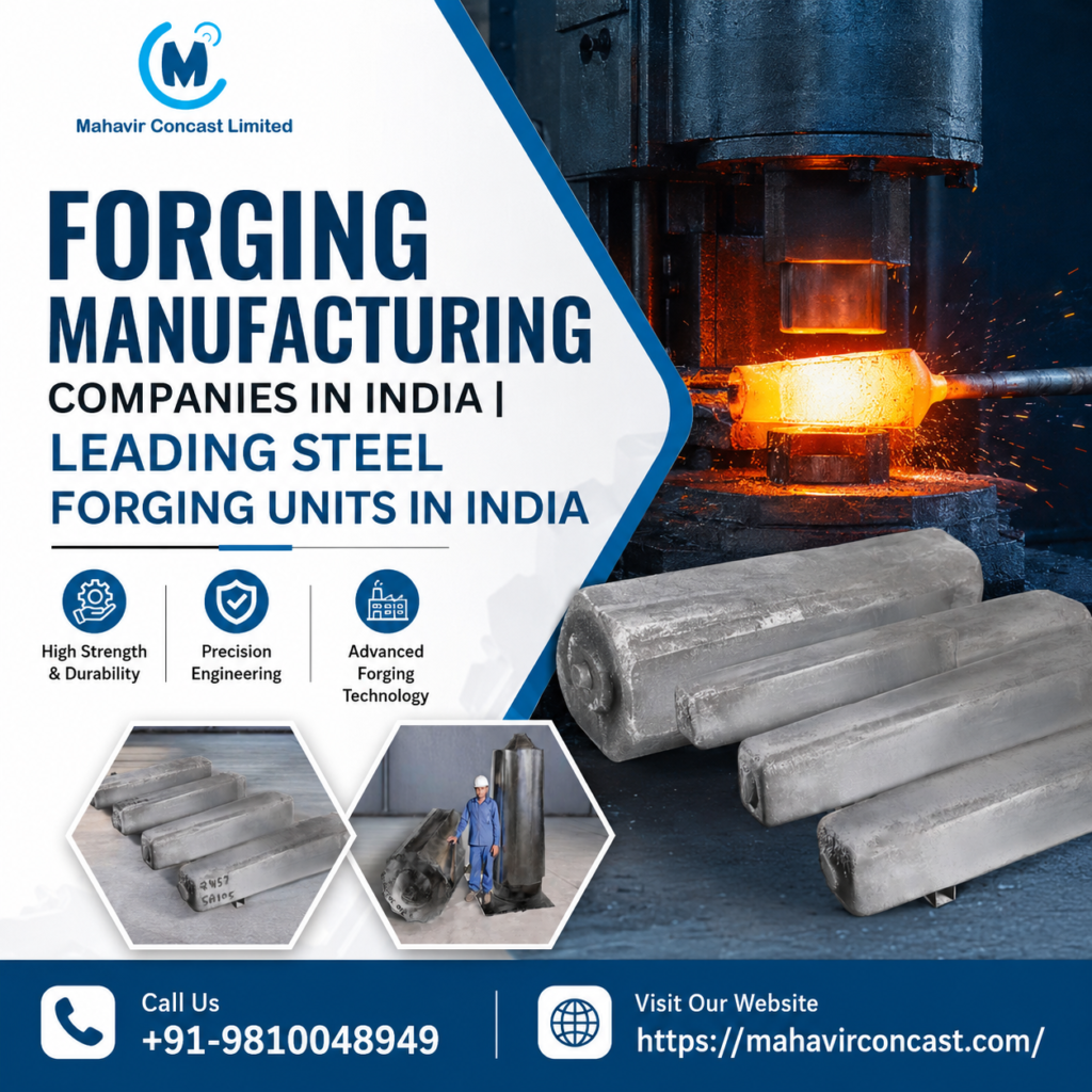 Forging Ingots, Forging Manufacturing Companies in India