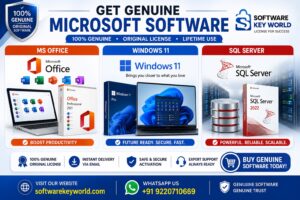 Microsoft Office license, Windows 11 key, SQL Server license, buy genuine software, cheap Microsoft keys, lifetime activation license, SoftwareKeyWorld