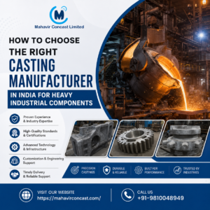 casting manufacturers in India,steel casting components supplier, industrial sand casting process, precision metal casting for cement industry, heavy duty cast parts for mining and power, Mahavir Concast